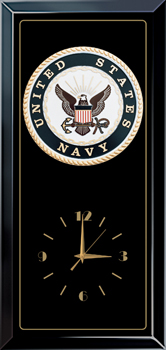 United States Navy Emblem - Jebco Clock