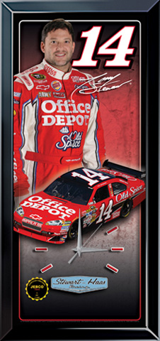 Tony Stewart #14 Office Depot - Jebco Clock