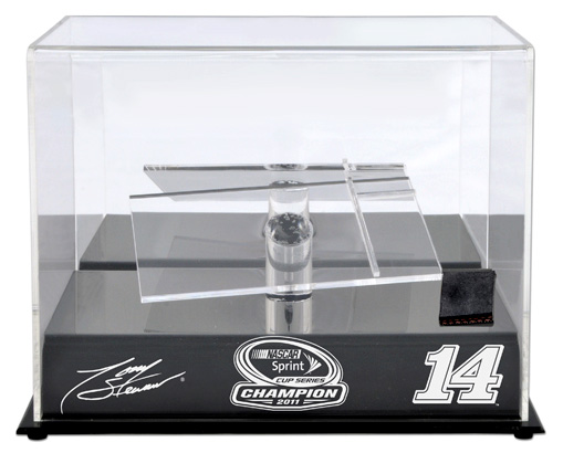 Tony Stewart 2011 NASCAR Champion Diecast Display Case w/ Tire