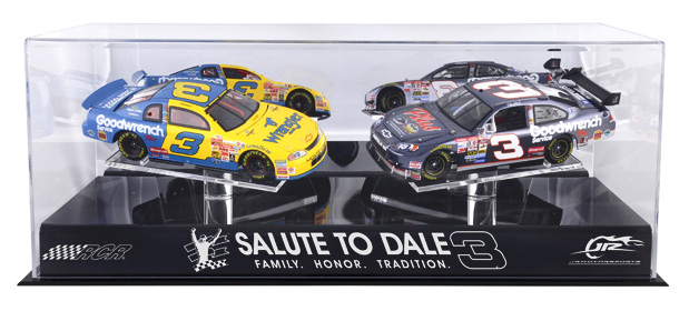 Salute to Dale 2-Car Diecast Display Case