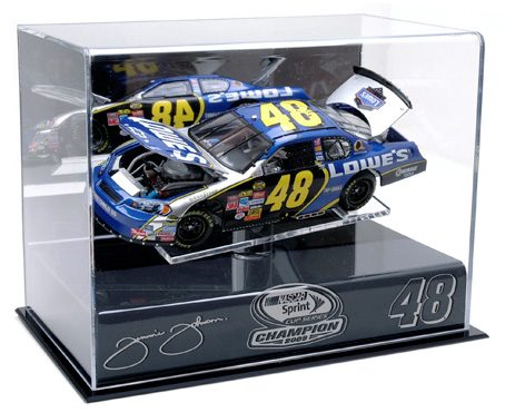 Jimmie Johnson 2009 NASCAR Sprint Cup Champion - Diecast Display Case