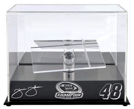 Jimmie Johnson 2010 NASCAR Sprint Cup Champion - Diecast Display Case
