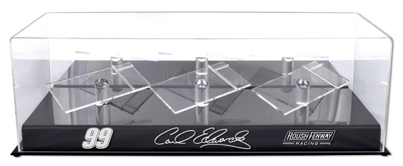 Carl Edwards 3-Car Diecast Display Case