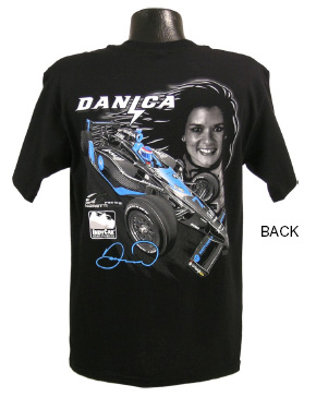 #7 Danica Patrick - IndyCar Black T-Shirt