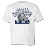 Dallas Cowboys - NFL Helmet Issued T-Shirt