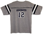 Dallas Cowboys #12 NFL Crewneck Youth Tee