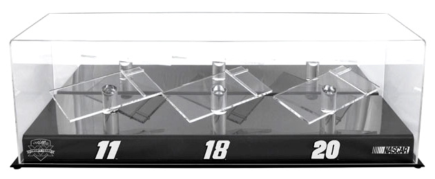 Joe Gibbs Racing 20th Anniversary 3-Car Diecast Display Case