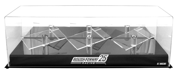 Roush Fenway Racing 25th Anniversary 3-Car Diecast Display Case