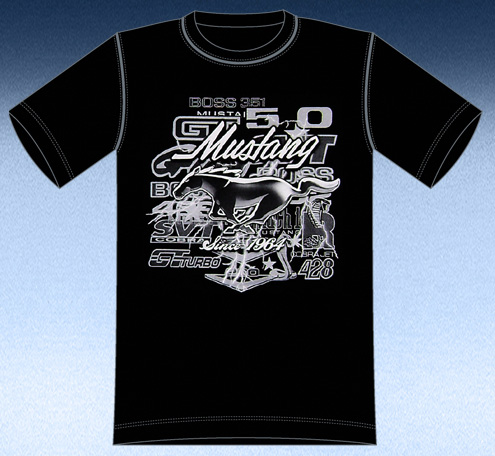 Ford Mustang - Mustang Since 1964 Black Tee