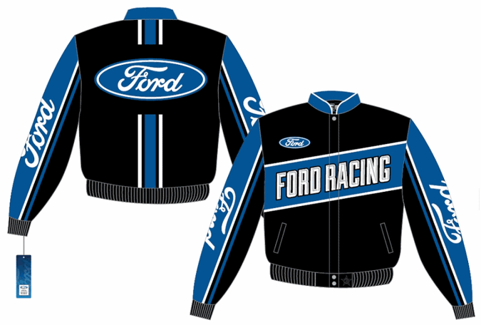 Ford Racing '14 Adult Twill Jacket