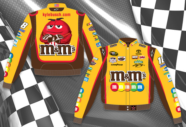 #18 Kyle Busch '11 M&M's - NASCAR Uniform Jacket