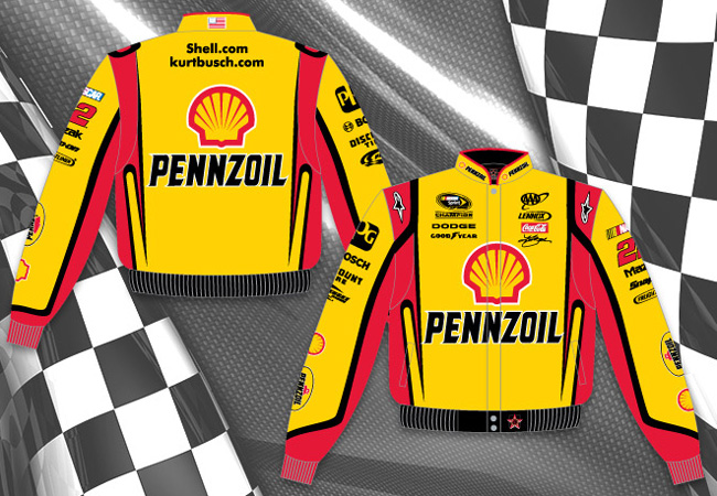#22 Kurt Busch '11 Shell / Pennzoil - NASCAR Uniform Jacket