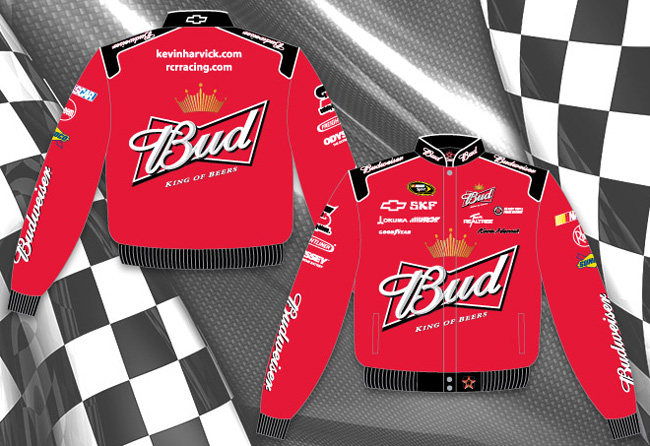 #29 Kevin Harvick '11 Budweiser - NASCAR Uniform Jacket