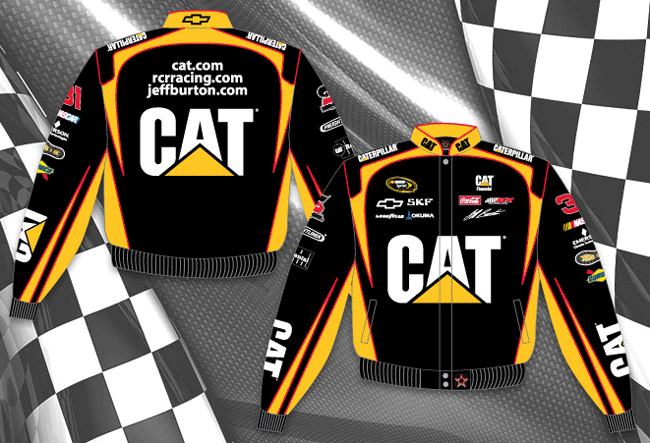 #31 Jeff Burton '11 Caterpillar - NASCAR Uniform Jacket
