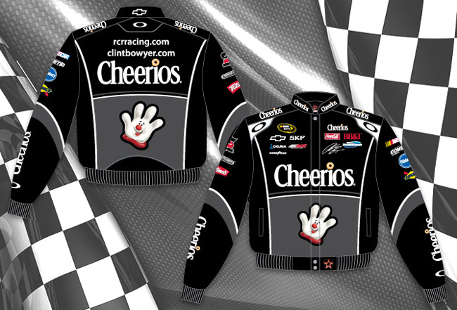 #33 Clint Bowyer '11 Cheerios - NASCAR Uniform Jacket