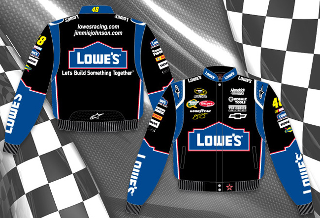 #48 Jimmie Johnson '11 Lowe's NASCAR Uniform Jacket