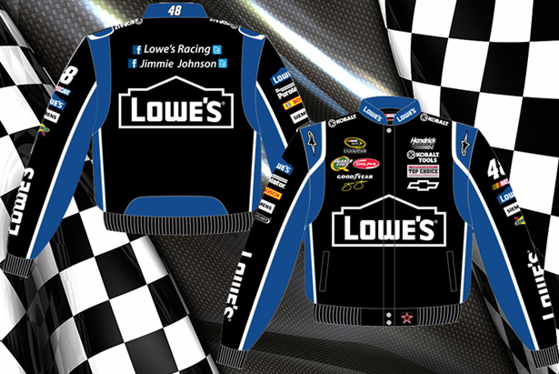#48 Jimmie Johnson '12 Lowe's - NASCAR Uniform Jacket