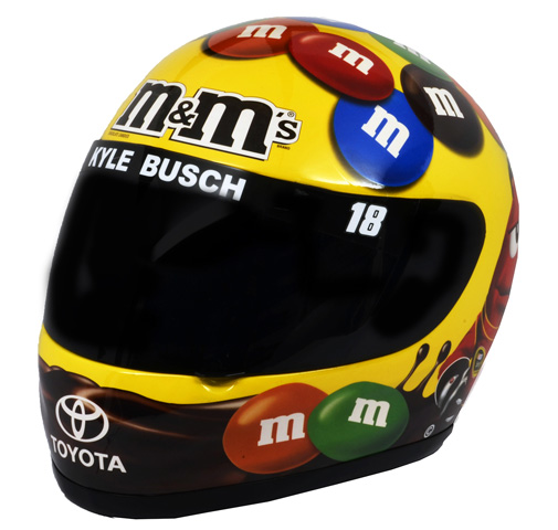 #18 Kyle Busch - M&M's NASCAR Full Size Helmet