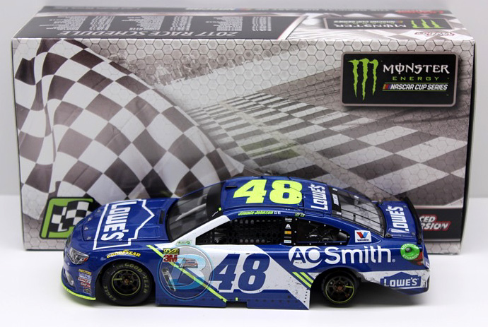 Jimmie Johnson 2017 Lowe's AO Smith Bristol Win 1/24 Die Cast NEW IN STOCK 