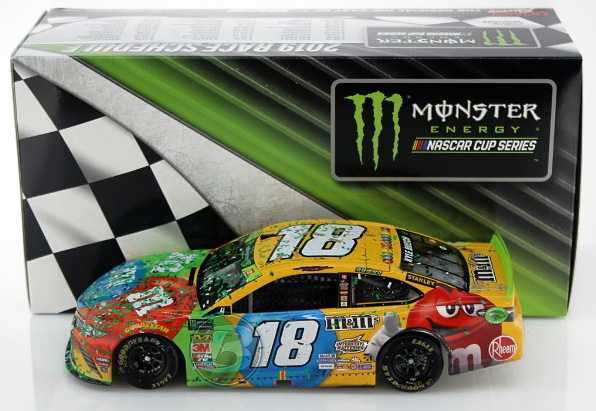 Lionel Racing Kyle Busch 2019 Homestead Miami Win Raced Version Championship M&M Diecast Car 1:64 Scale 