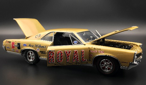 Details about   1/24 NHRA Ace Wilson 1966 Royal Bobcat GTO University Racing NEW! 