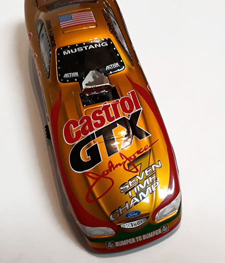 1998 Action 1/24 John Force Mustang Funny Car 7X Champion New in Box 