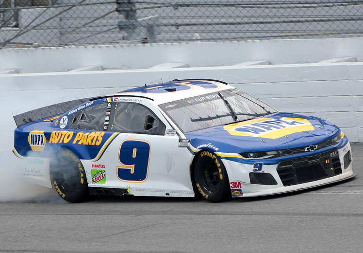 2020 Chase Elliott #9 NAPA - Daytona Road Course Win / Raced 1/24 Diecast