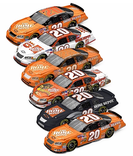 2005 6 Car Set Stewart small
