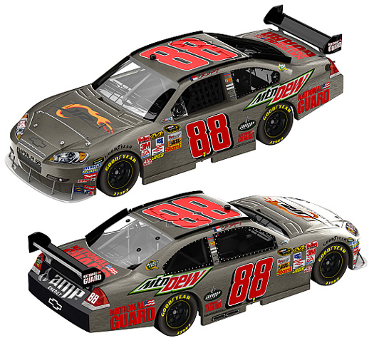 2009 Dale Earnhardt Jr #88 Dale Jr Foundation - Brushed Metal Diecast