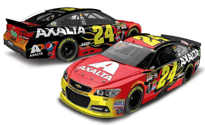 2013 Jeff Gordon #24 Axalta / O'Reilly Auto Parts 1/64 Diecast