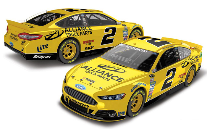 2014 Brad Keselowski #2 Alliance 1/64 Diecast