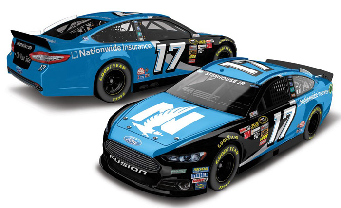 2014 Ricky Stenhouse Jr #17 Nationwide Insurance 1/64 Diecast