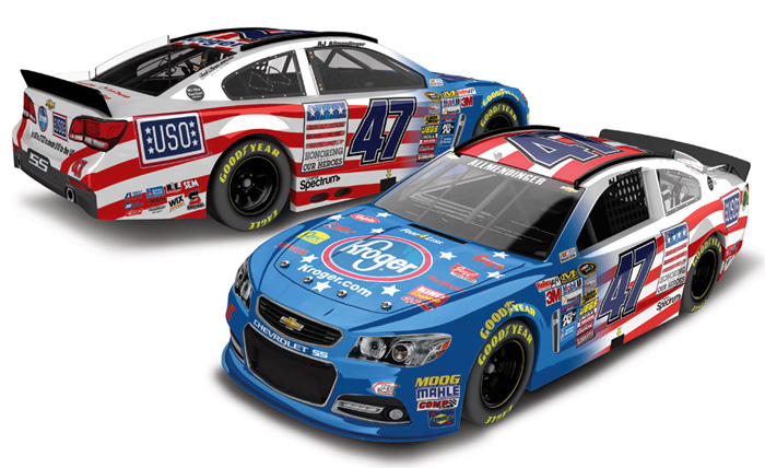 2015 A.J. Allmendinger #47 Kroger / Procter & Gamble 1/24 Diecast