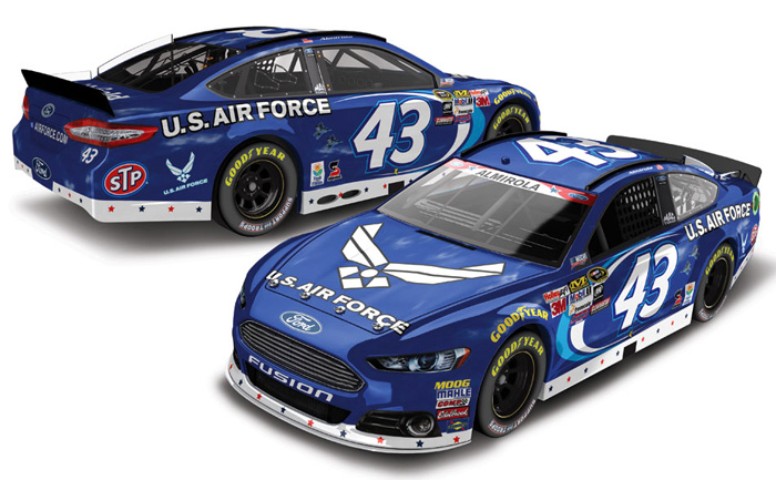 2015 Aric Almirola #43 U.S. Air Force 1/64 Diecast