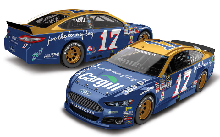 2015 Ricky Stenhouse Jr #17 Cargill - Darlington Throwback 1/64 Diecast