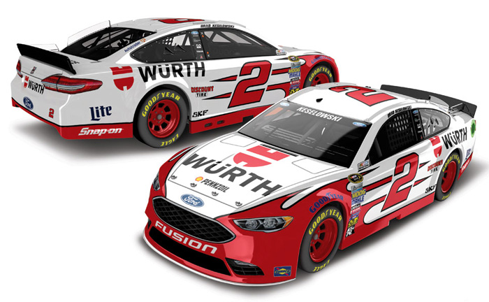 2016 Brad Keselowski #2 Wurth 1/64 DiecasT