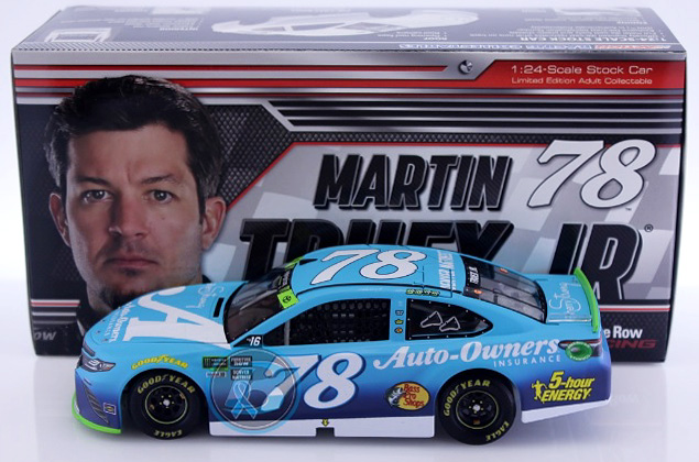 Martin Truex Jr 2020 Auto Owners Insurance Sherry Strong 1/24 Die Cast IN STOCK