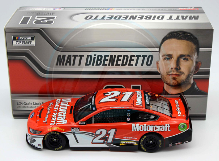 2021 Matt DiBenedetto #21 Motorcraft - Darlington Throwback NASCAR