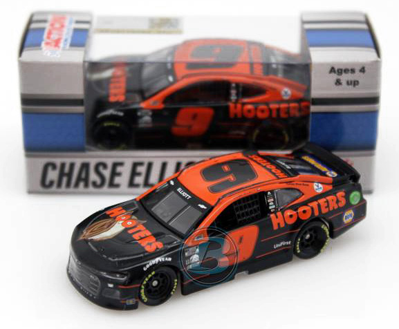 NEW Chase Elliott 2020 Hooters GIVE A HOOT #9 Camaro ZL1 NASCAR 1/64 CUP 
