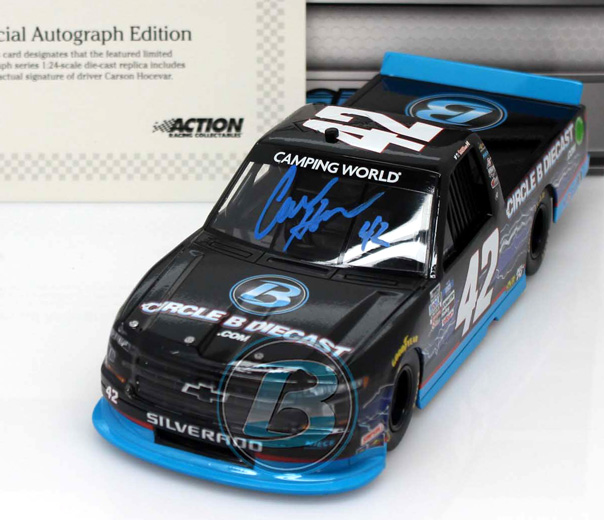 2021 Carson Hocevar 42 Circle B Bristol NASCAR Truck 1 24 Diecast 2021-carson-hocevar-42-circle-b-bristol-nascar-truck-1-24-diecast