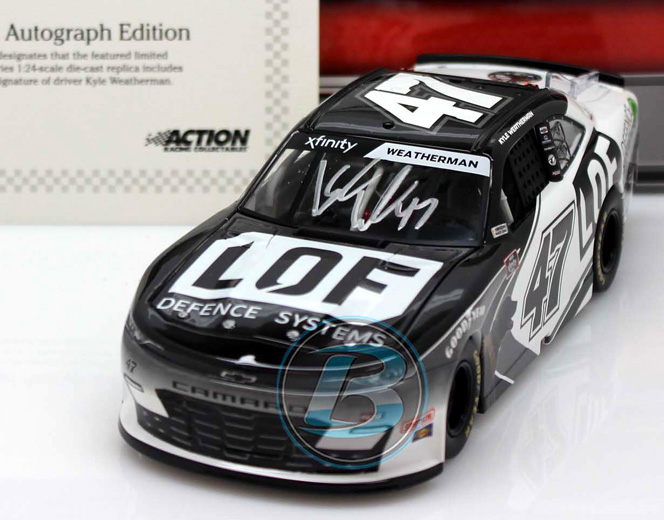 Details about   2020 KYLE WEATHERMAN #47 #BacktheBlue 1:24 Diecast 1848 Made Free Shipping 