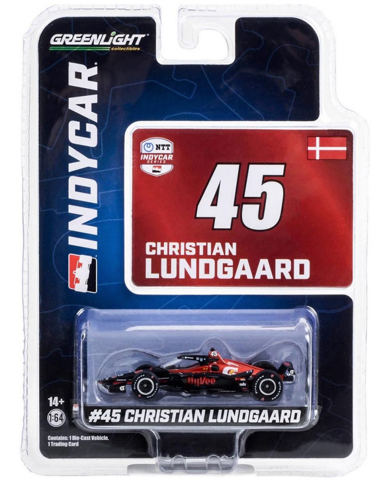 2023 Christian Lundgaard #45 Hy-Vee - NTT IndyCar 1/64 Diecast