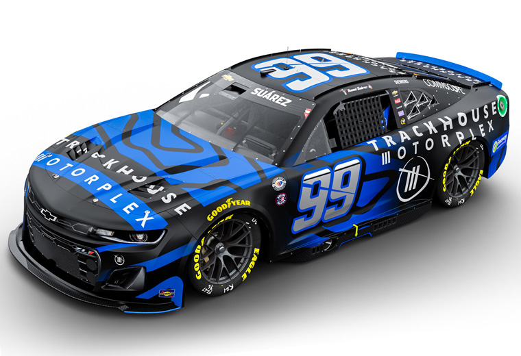 2023 Daniel Suarez 99 Trackhouse Motorplex NASCAR 1/64 Diecast