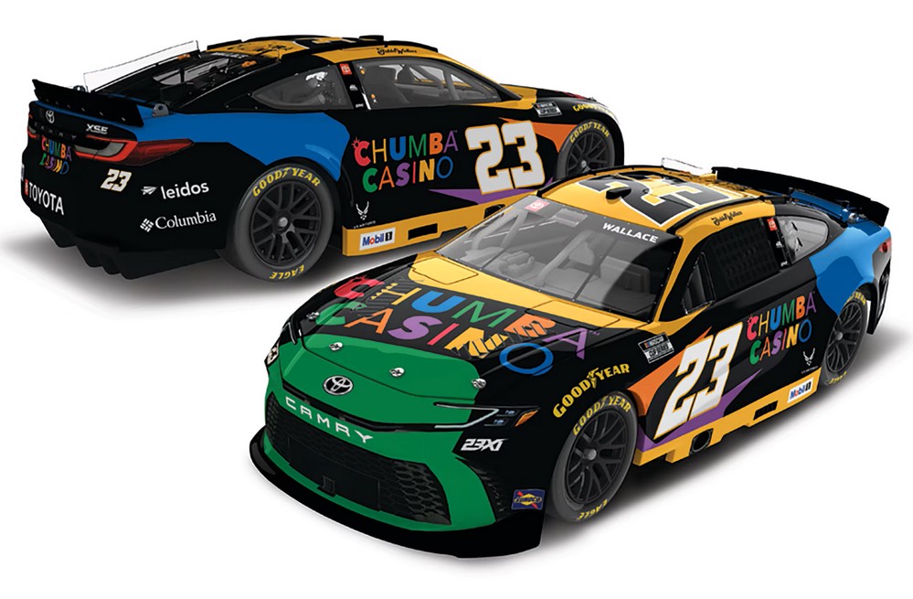 2025 Bubba Wallace #23 Chumba Casino 1/64 Diecast