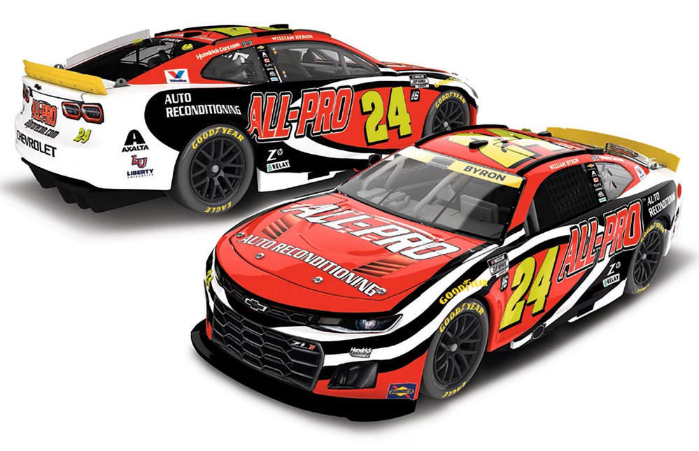 2025 William Byron #24 All-Pro 1/24 Diecast