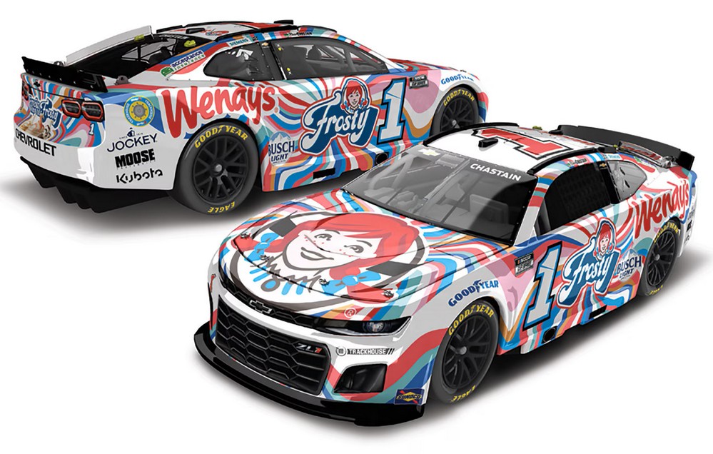 2025 Ross Chastain #1 Wendy's Frosty 1/64 Diecast