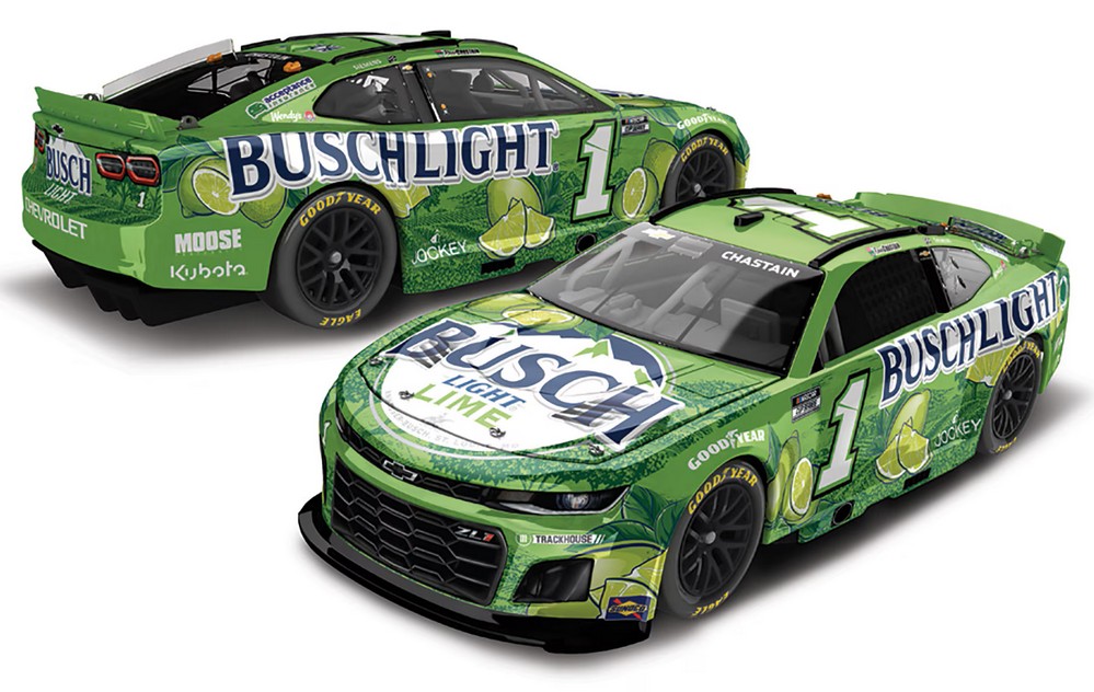 2025 Ross Chastain #1 Busch Light Lime 1/64 Diecast
