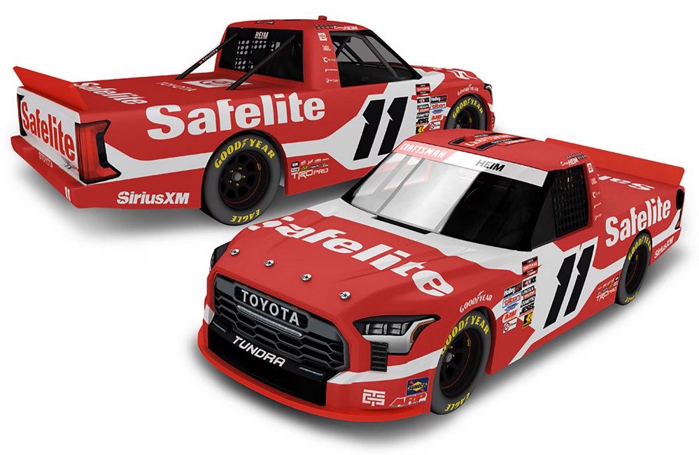 2025 Corey Heim #11 Safelite - NASCAR Truck Champion 1/24 Diecast