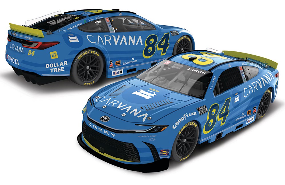 2025 Jimmie Johnson #84 Carvana 700th Start 1/24 Diecas