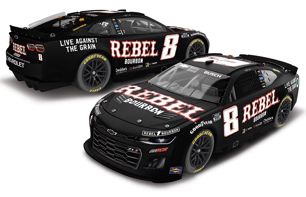 2025 Kyle Busch #8 REBEL Bourbon Special 1/24 Diecast